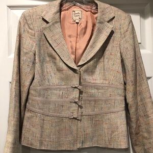 Nanette Lepore tweed jacket size 8